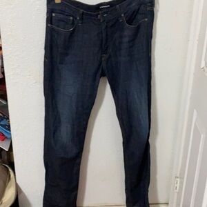 Express men’s slim straight jeans
